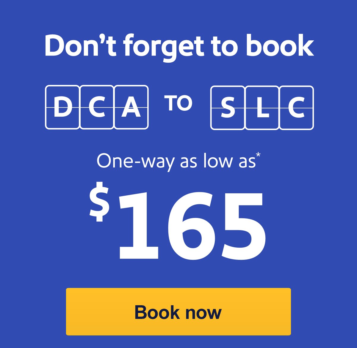 Don't forget to book your trip.