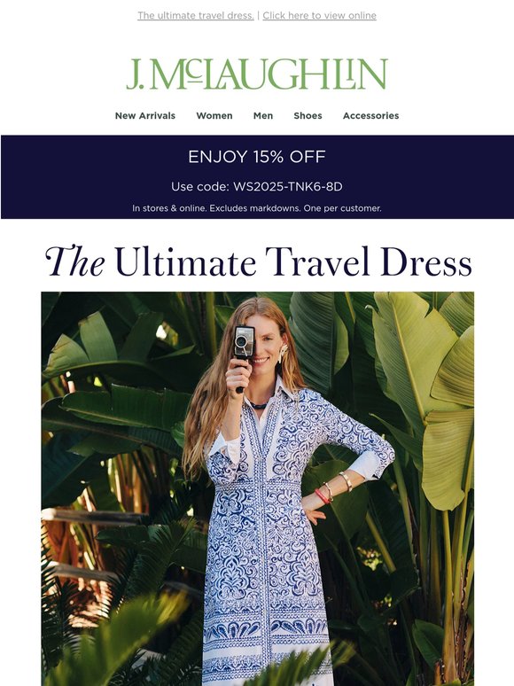 The Ultimate Travel Dress →