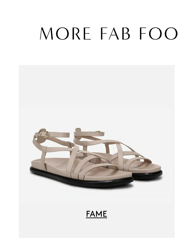 More Fab Footbed Sandals | Fame