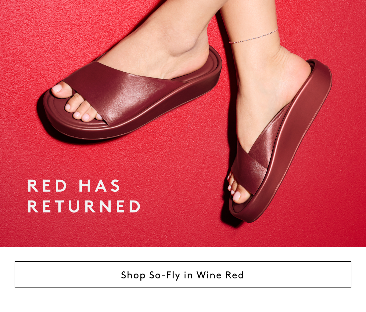 Red Has Returned | Shop So-fly In Wine Red