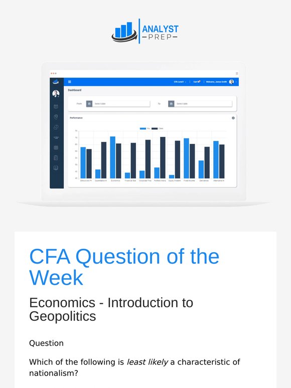 CFA Question of the Week