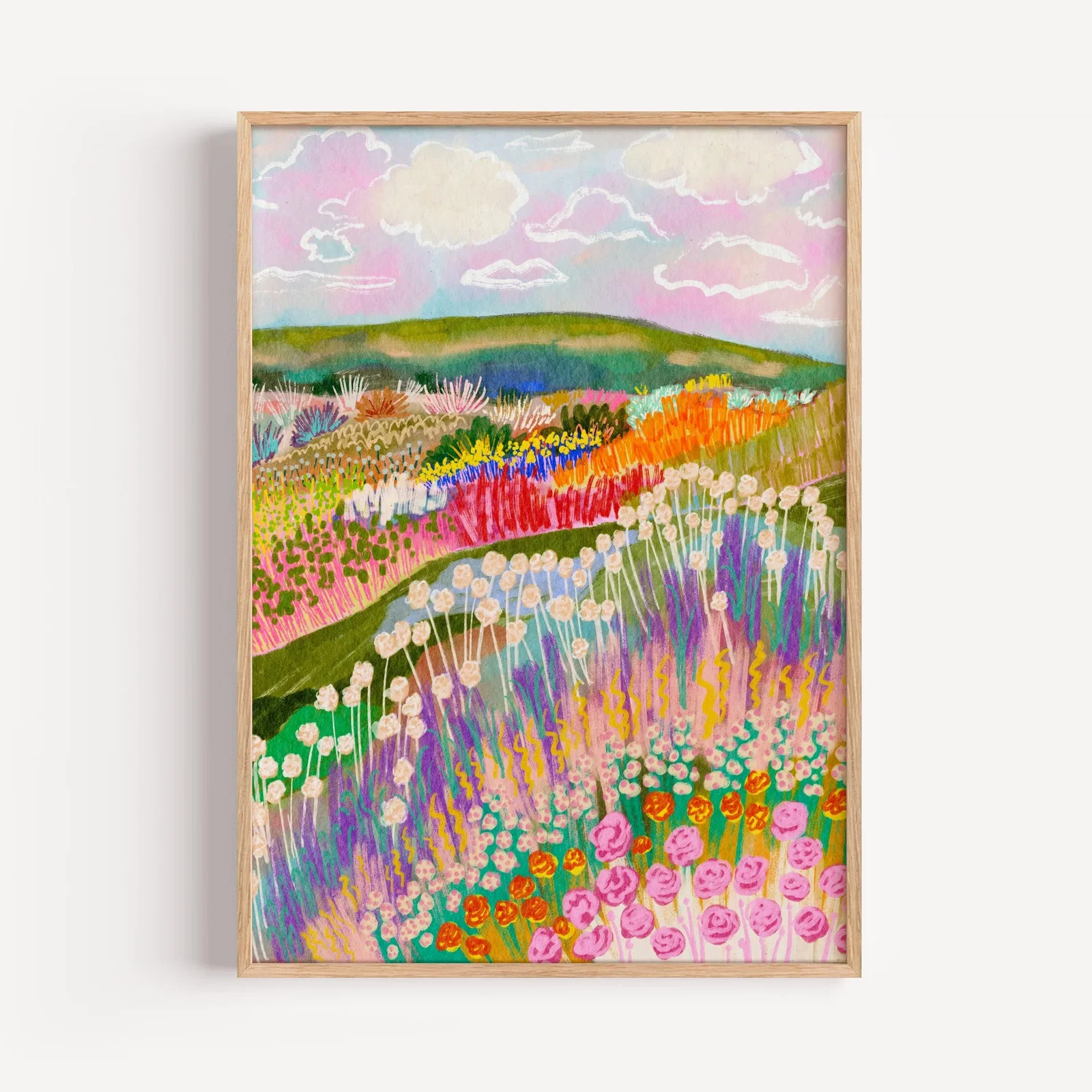 Image of Colourful Mountains by Kartika Paramita
