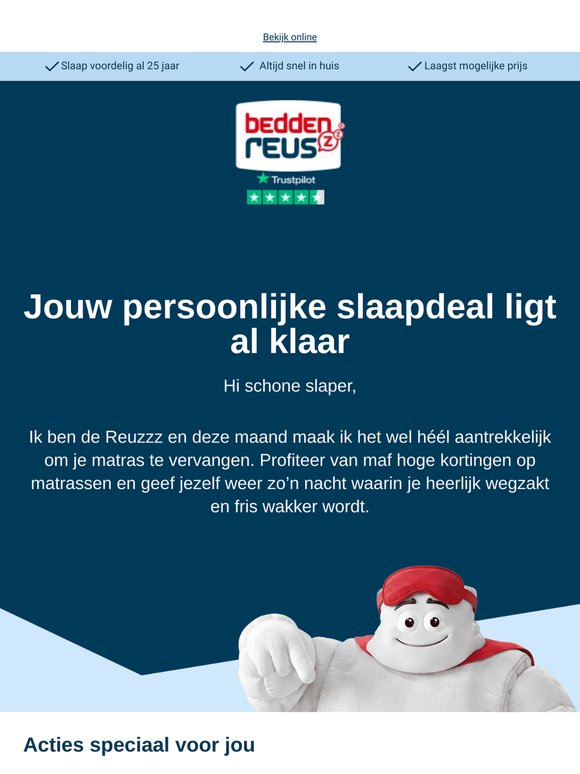 Maf lekker slapen: tot 49+1% korting