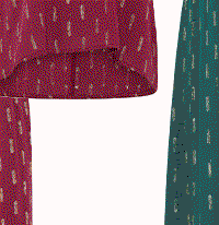 FOIL DETAIL BLOUSE