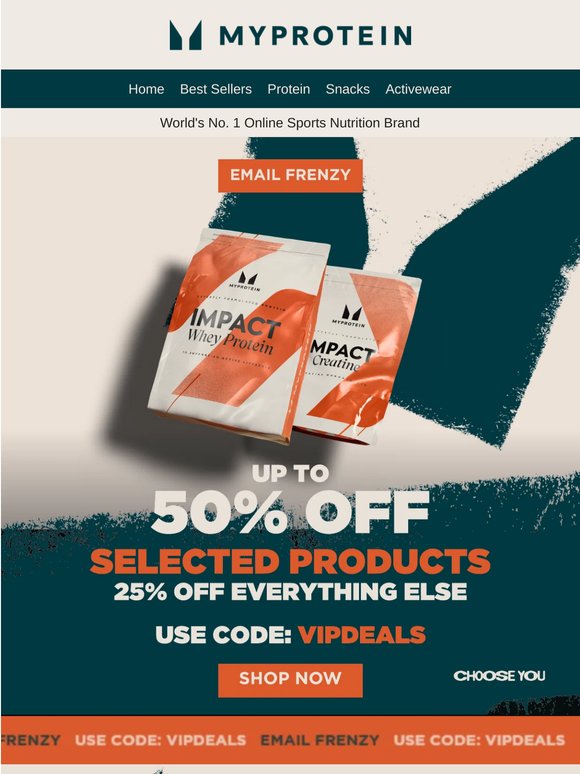 Just Launched 🚀 50% off Creatine, Pre-workout & more!