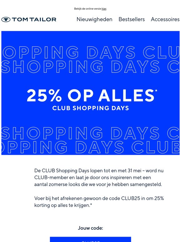 25% korting op je zomerse favorieten ✨