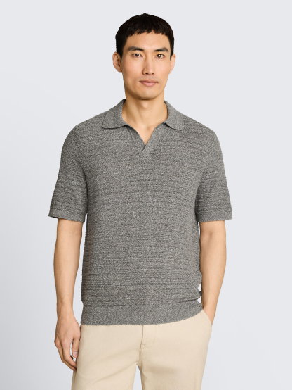 Gebreid poloshirt