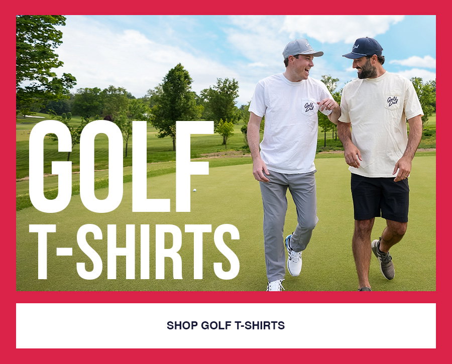 Golf T-Shirts. SHOP Golf T-Shirts