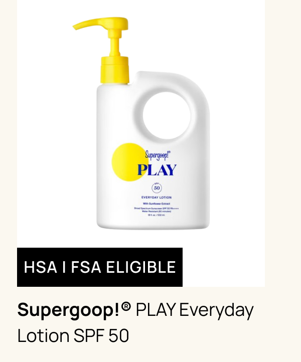 Supergoop!® PLAY Everyday Lotion SPF 50 with Sunflower Extract 18 fl. oz.