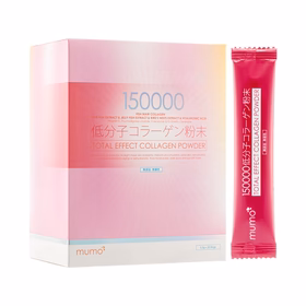 Mumo®150,000Mg Total Effect Collagen Powder Collagen From Fish Maw, 3 Patented Ingredients 30Packs
