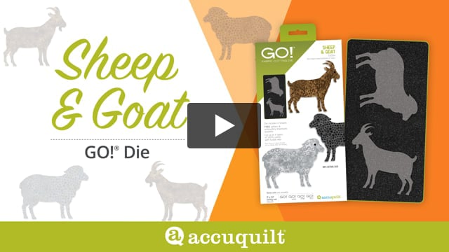 55924 GO! Sheep and Goat Tutorial