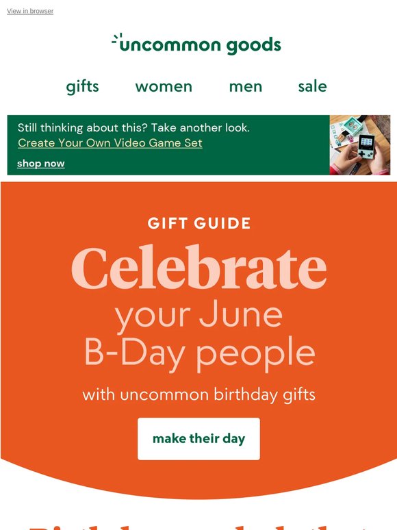 June birthday gift guide 🎉🎉🎉