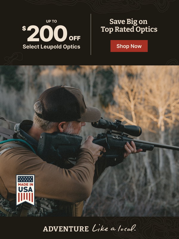 Up to $200 Off Select Leupold Optics | Shop Now