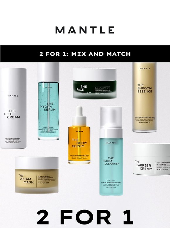 Don’t miss our 2 for 1 offer