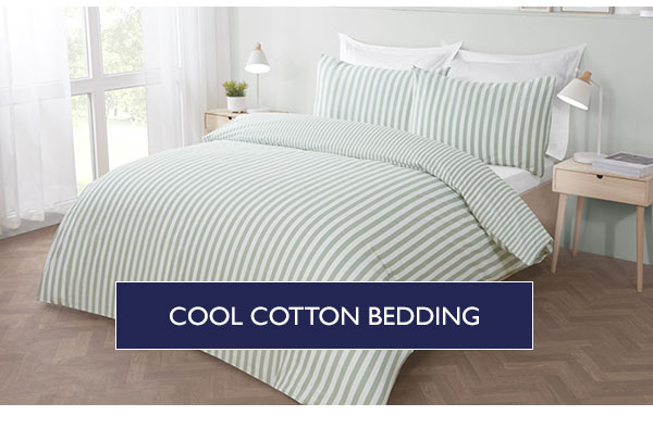 Cool cotton bedding