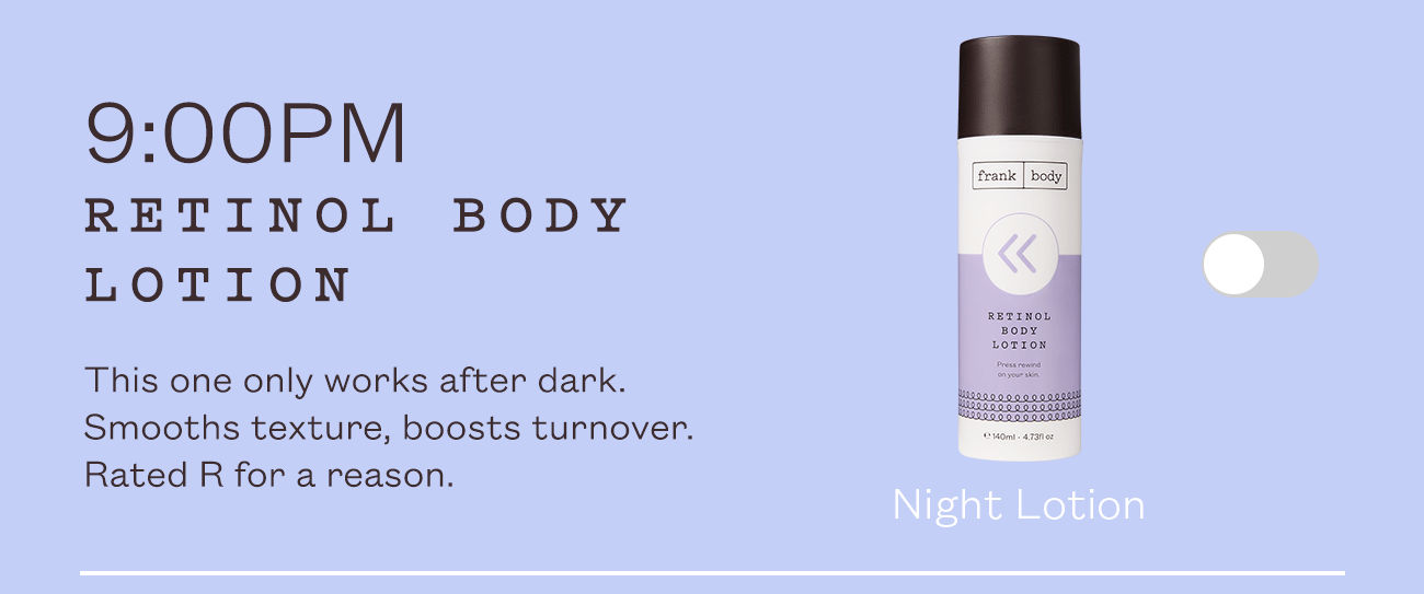 Retinol Body Lotion