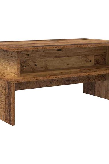 Coffee Table Old wood 90 x 55 x 42.5 cm Engineered wood