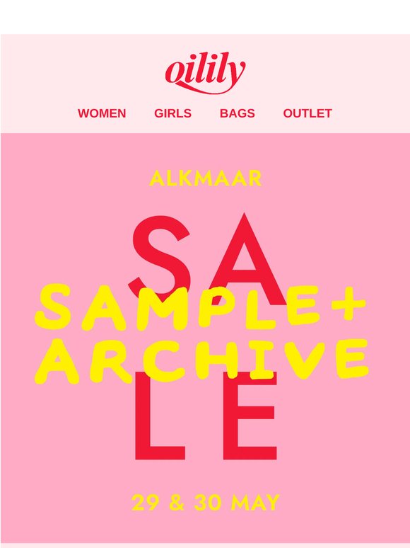 Oilily Sample Sale!