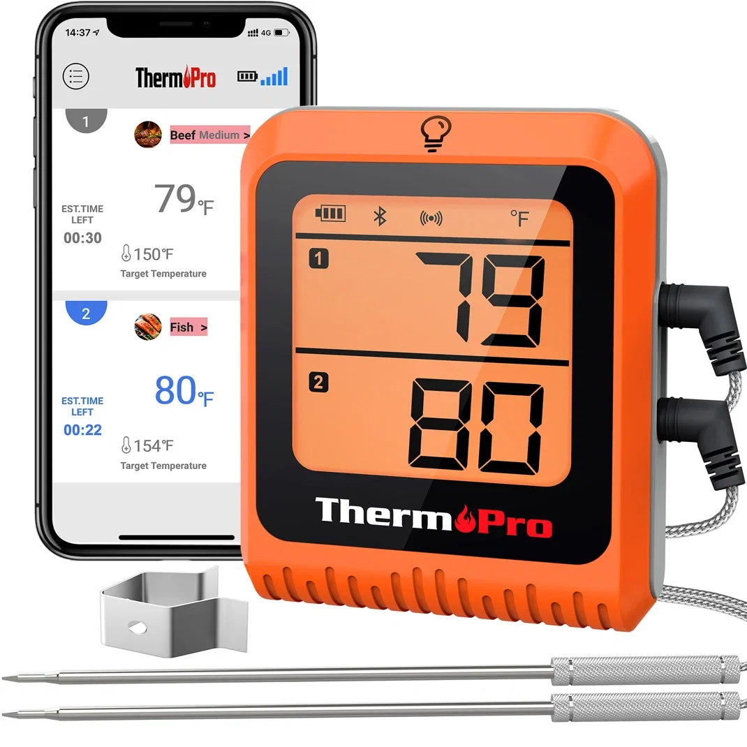 TempPro TP920 Wireless 2-Probe Meat Thermometer