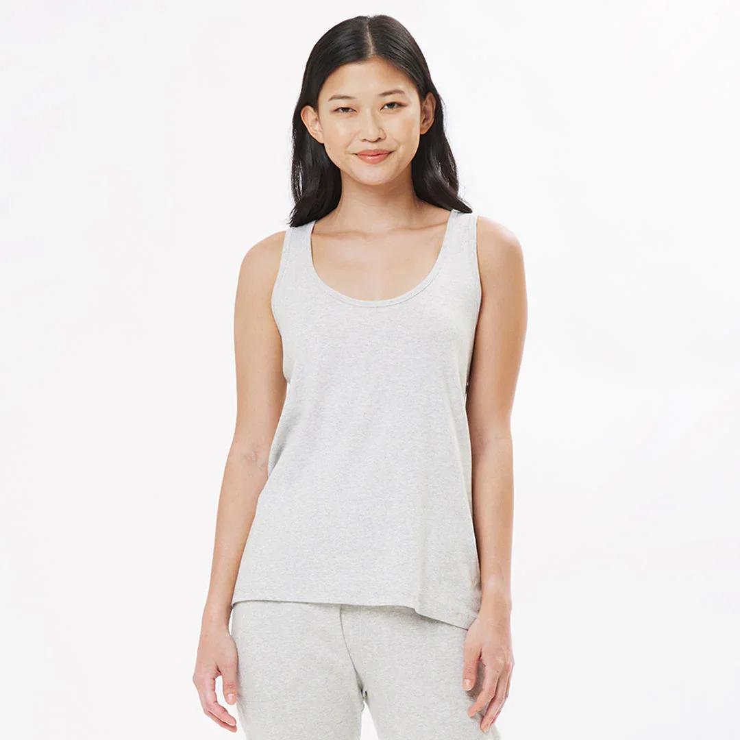 Organic Swing Tank - Light Gray