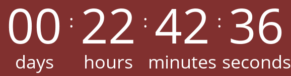 Countdown to the sale's end.