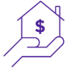 Home loan icon