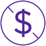 No fee icon
