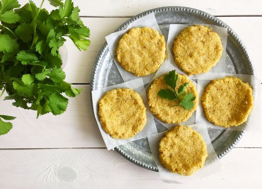 Hamburguesas de coliflor