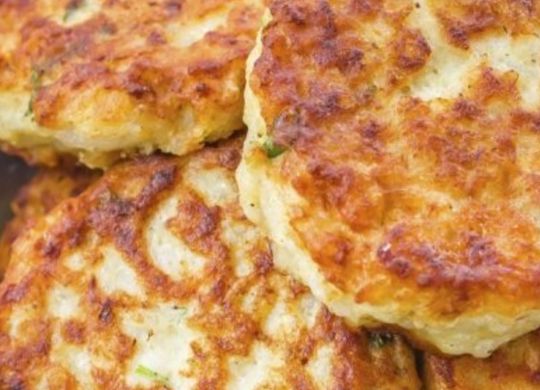 Hamburguesas de merluza y kanikama