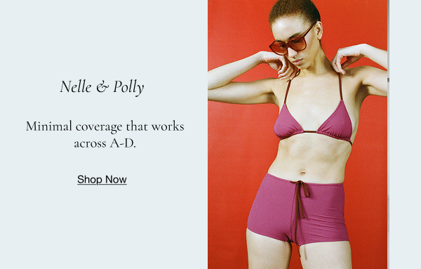 Araks Nelle bikini top and polly short in cerise red