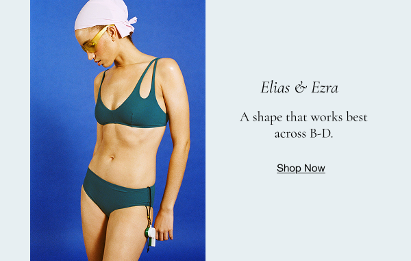 Elias bikini top and ezra hipster