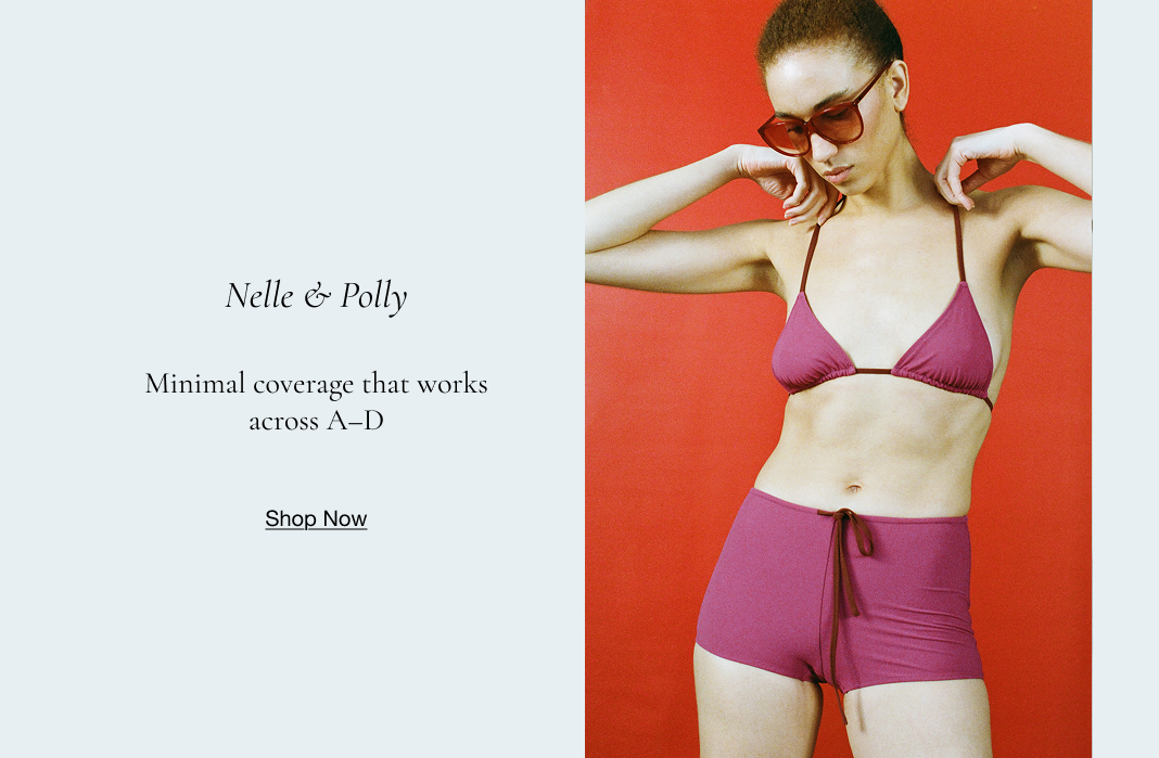 The Araks nelle bikini top and polly swim short