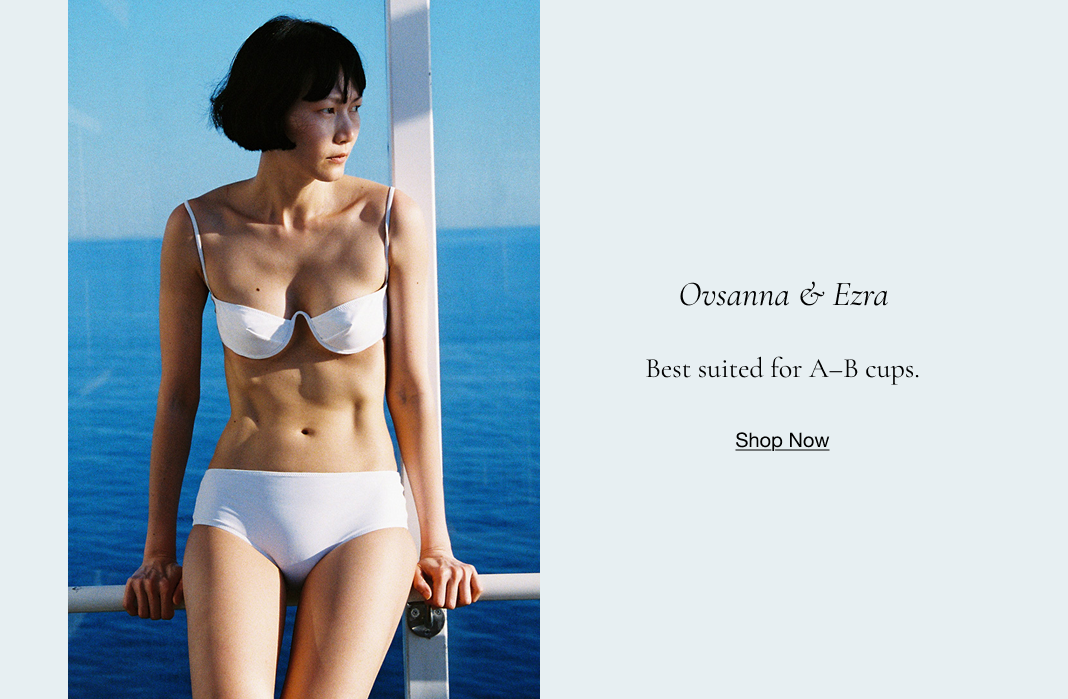 The araks ovsanna bikini top and ezra hipster