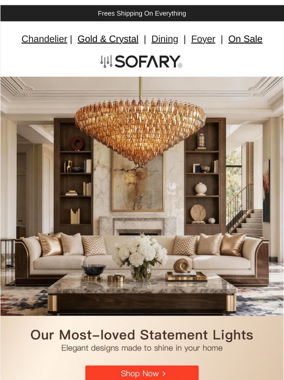 Our Most-loved Statement Chandeliers😍