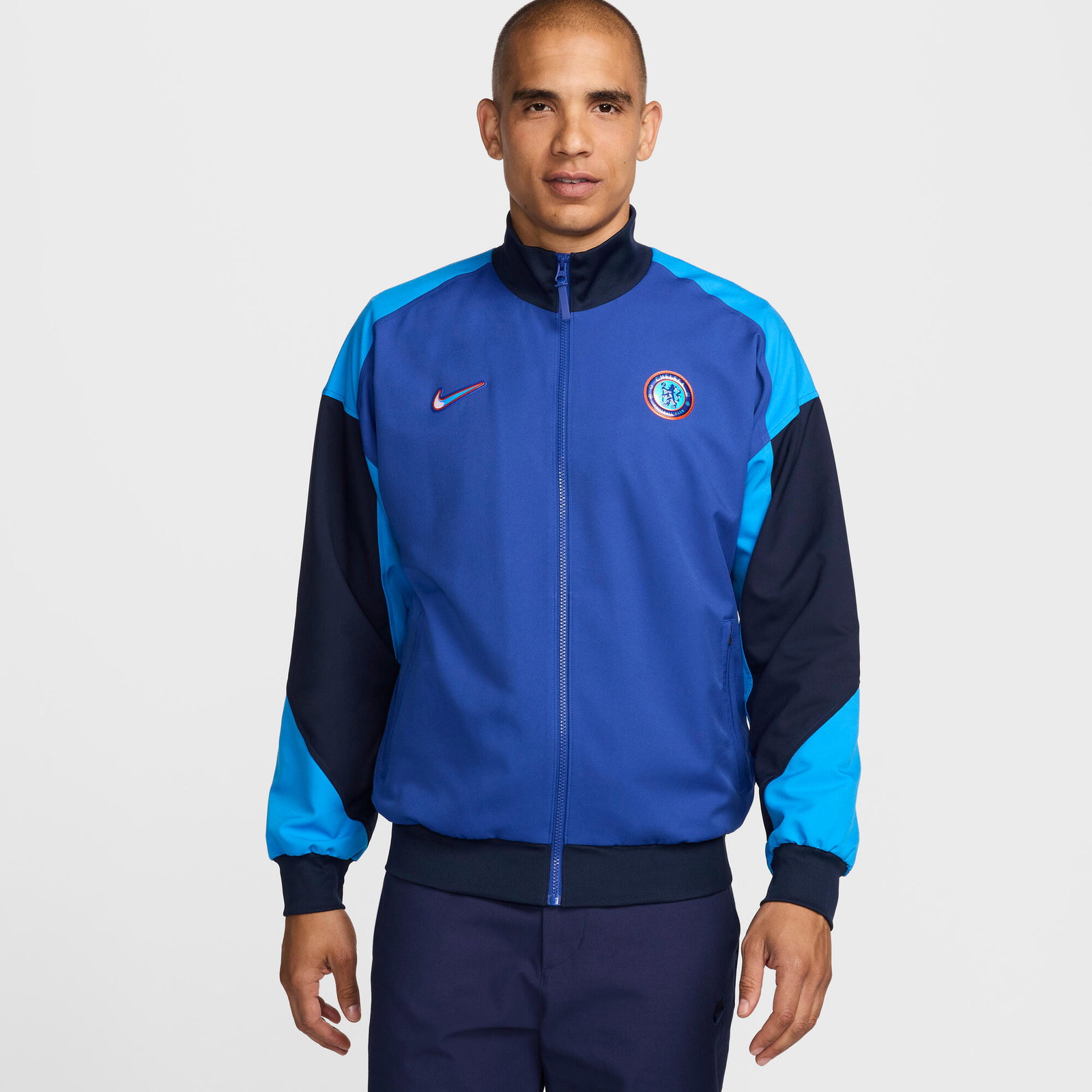 Chelsea Nike Anthem Jacket - Blue