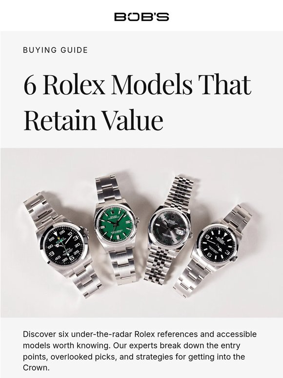 Best Entry-Level Rolex Watches