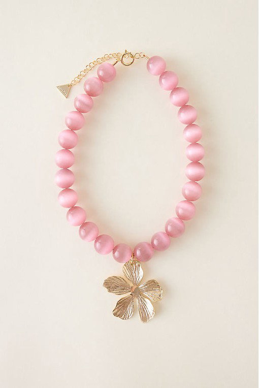 Large Beaded Pendant Bracelet