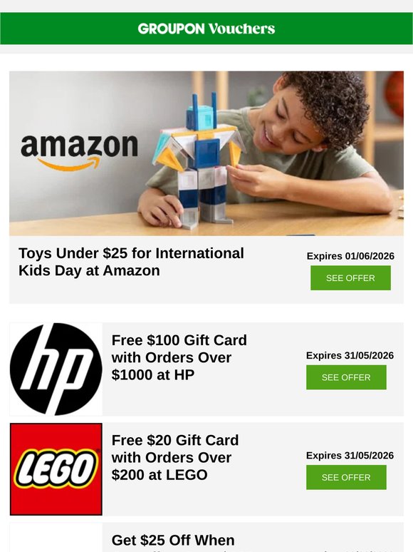 Kids Day: toys under $25, Disney+ and LEGO inside