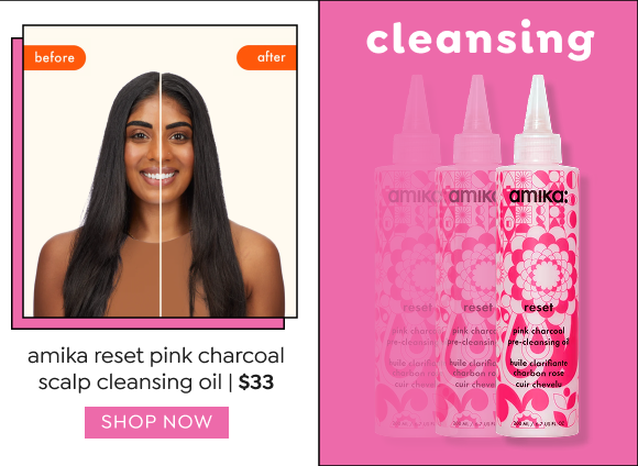 SHOP Reset Pink Charcoal Scalp Cleansing Oil