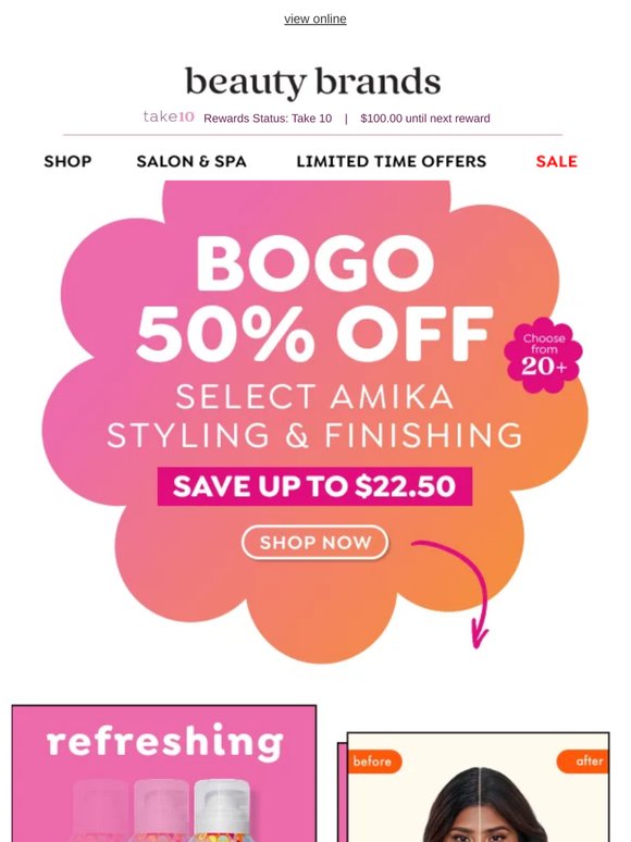 Amika BOGO? Yes!