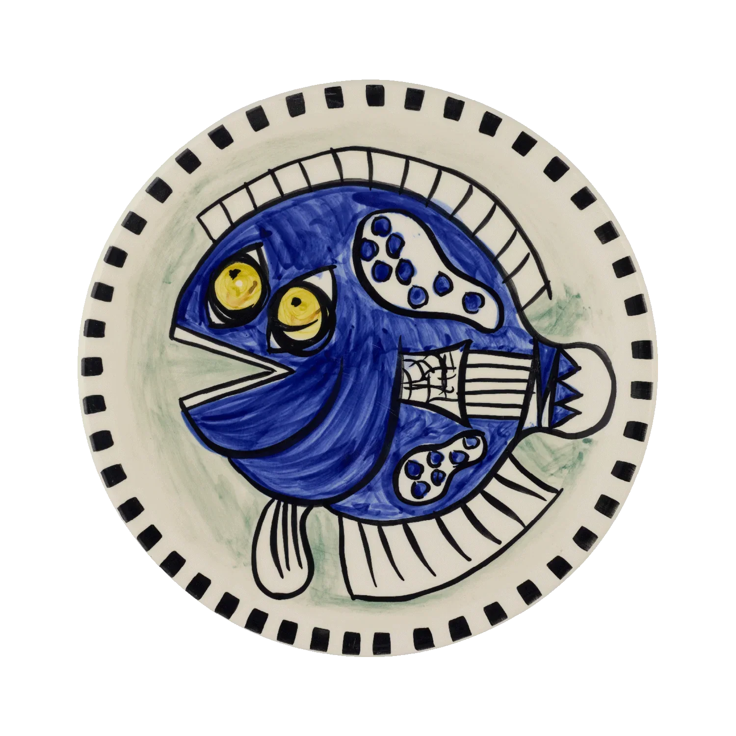 Image of Blue Fish Gozo Dinner Plate
