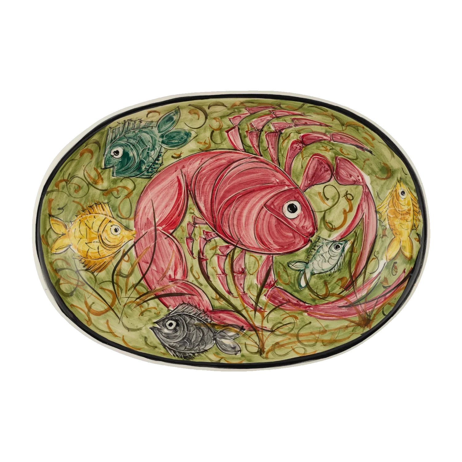Image of Small Lobster Gozo Oval Platter