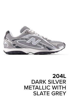 204L DARK SILVER METALLIC with SLATE GREY