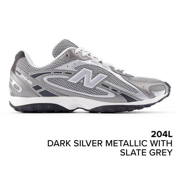 204L DARK SILVER METALLIC with SLATE GREY