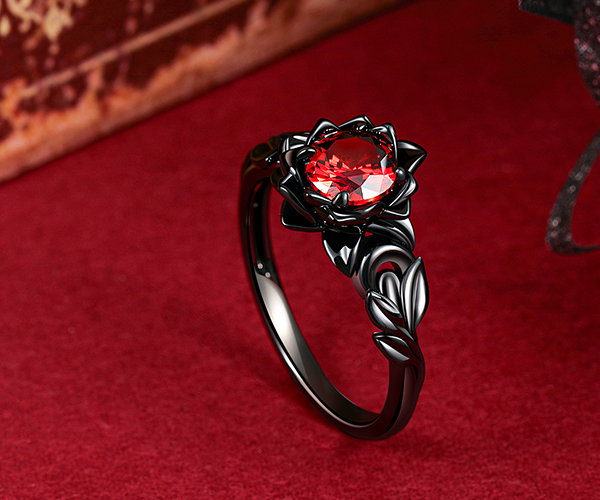 Gothic Engagement Rings