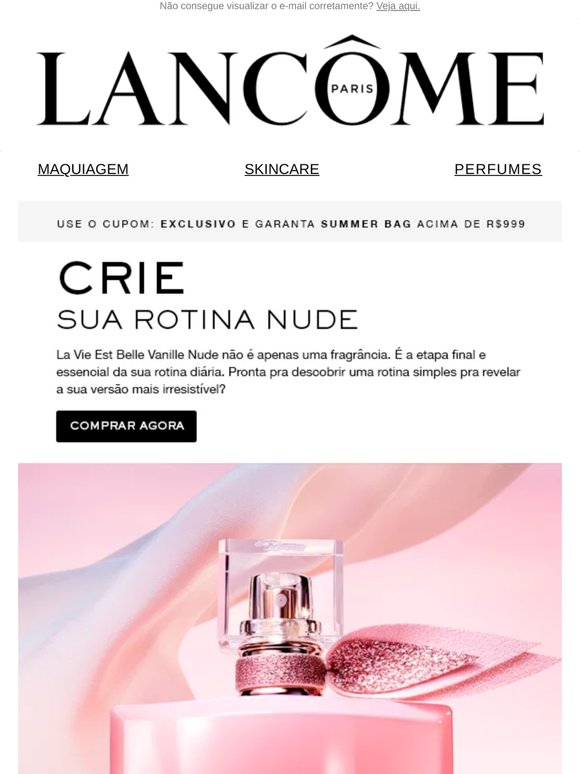 Complete sua rotina com La Vie Est Belle Nude