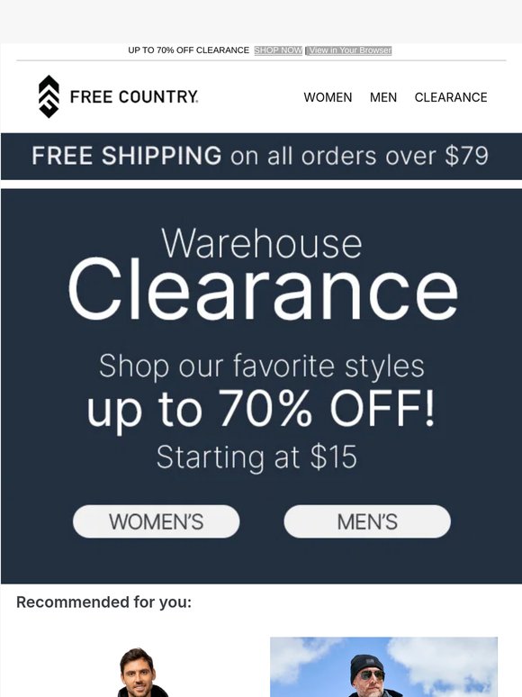 🔥 Weekly Clearance Picks: Up to 70% OFF!