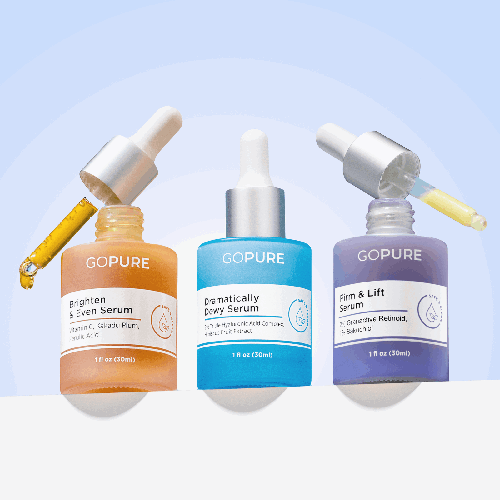 Power Trio Serum Set - Extra $20 Off - 4 Hours Only