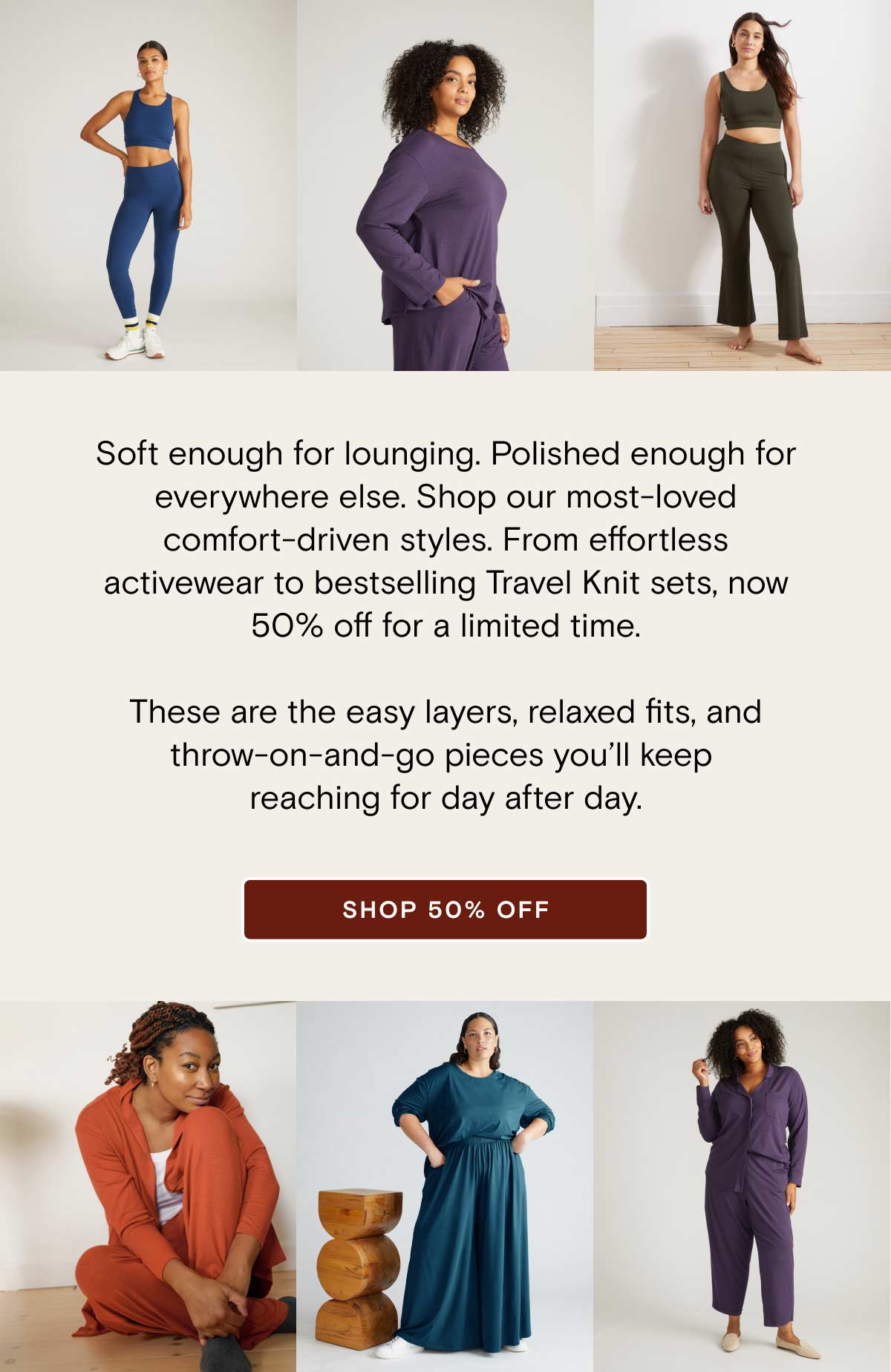 Shop 50% off styles