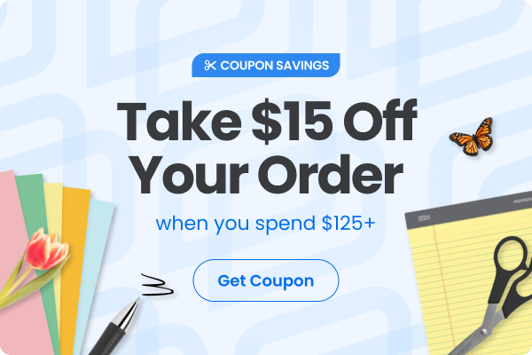 $15 Off Your Order of $125 or more